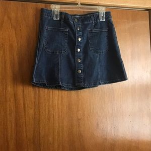 Mini Denim Skirt